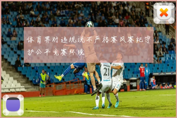 体育界对违规说不严格赛风赛纪守护公平竞赛环境